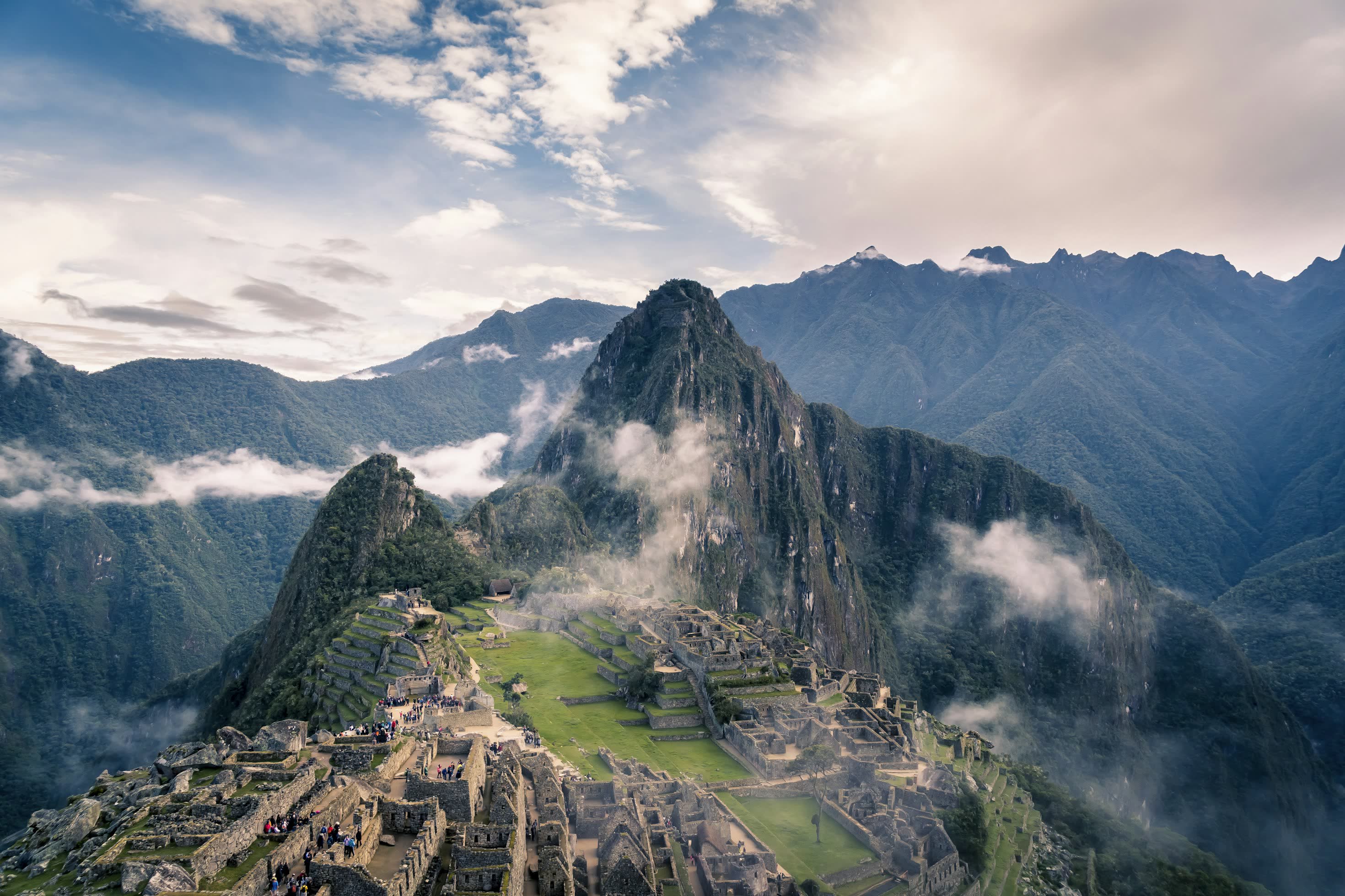Ruas de Cusco no último dia da viagem ao Peru