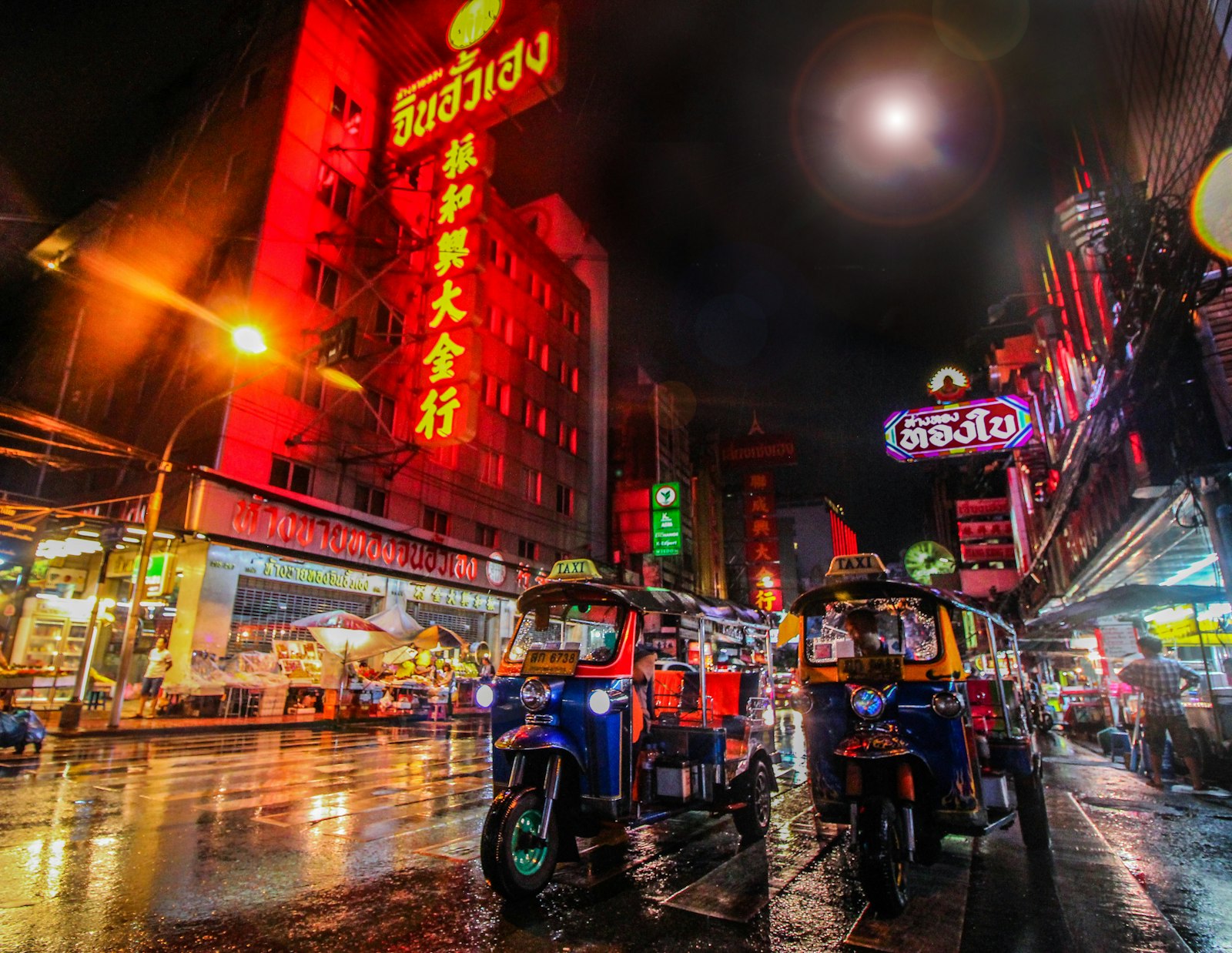 Chegada em Bangkok